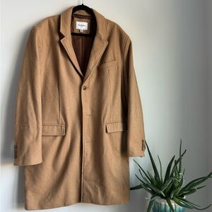 Wool Goodfellow & Co Camel Trench Coat